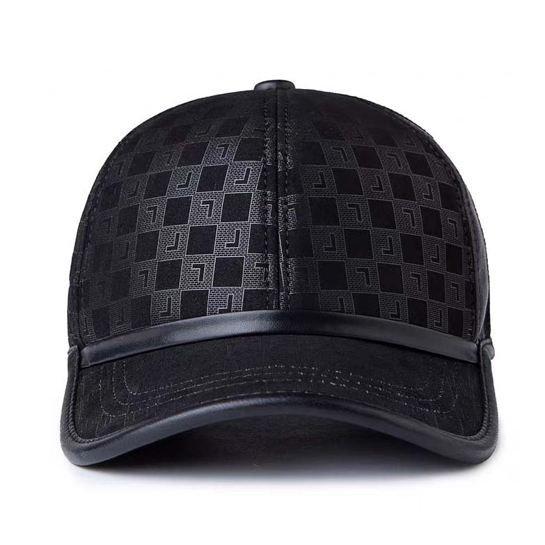 Hat For Man Genuine Suede Leat - огляд і ціна Baseball Cap Structured