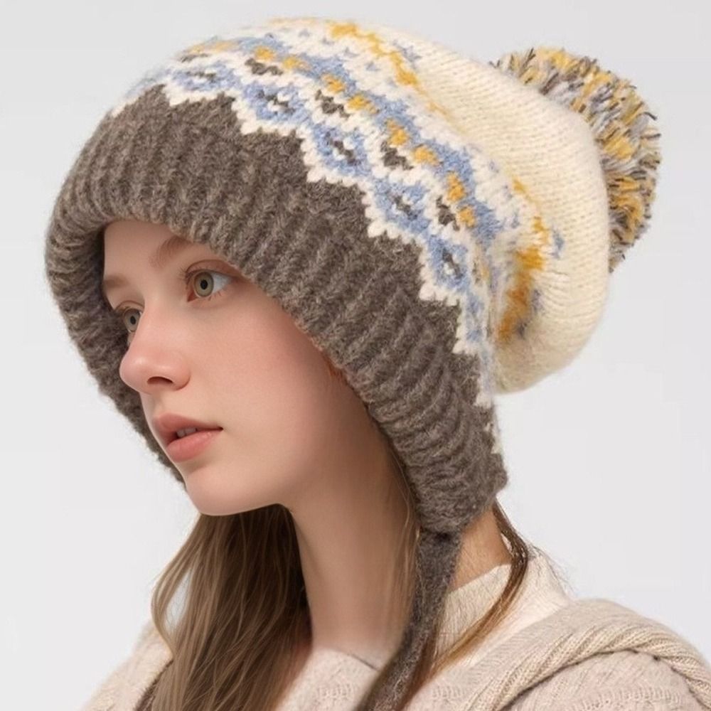 Fashion Pompom Warm Hat Windpr - огляд і ціна Winter Trapper Hat