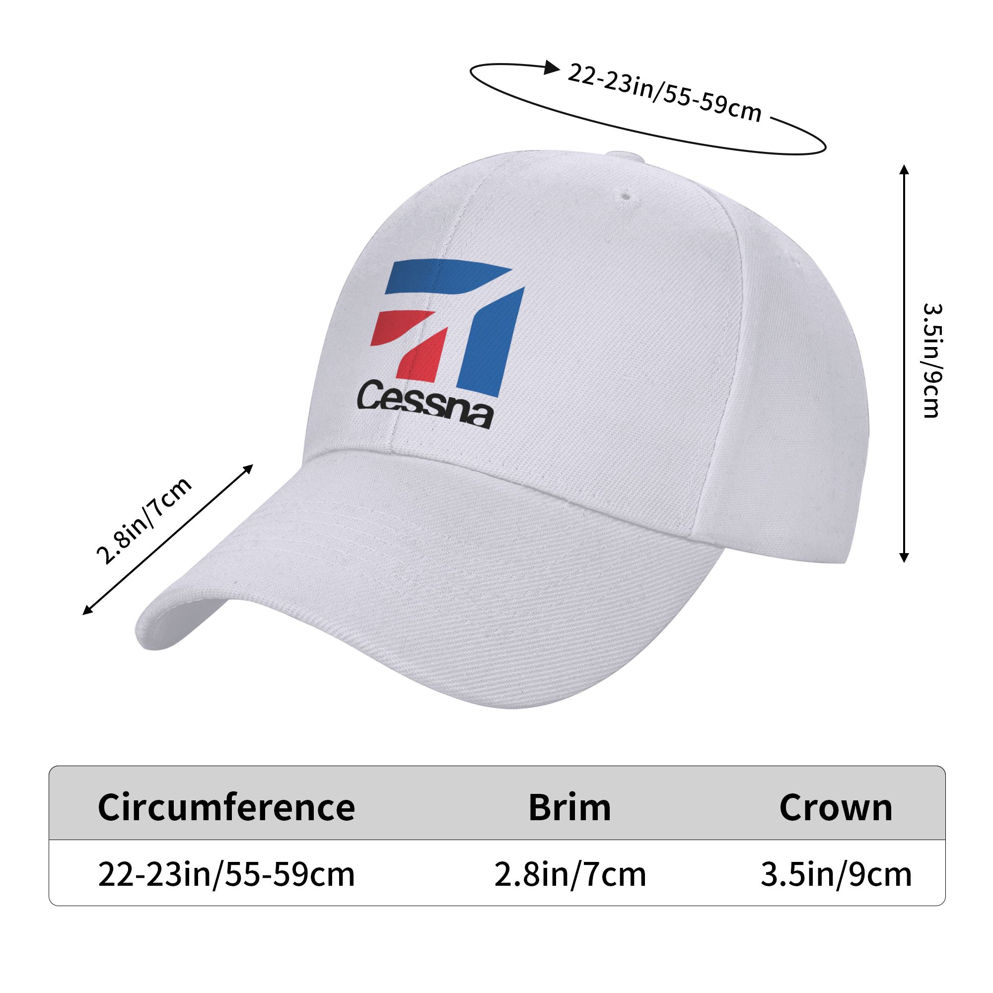 Fashion Cessna Logo Curved Bri - огляд і ціна Baseball Cap Structured