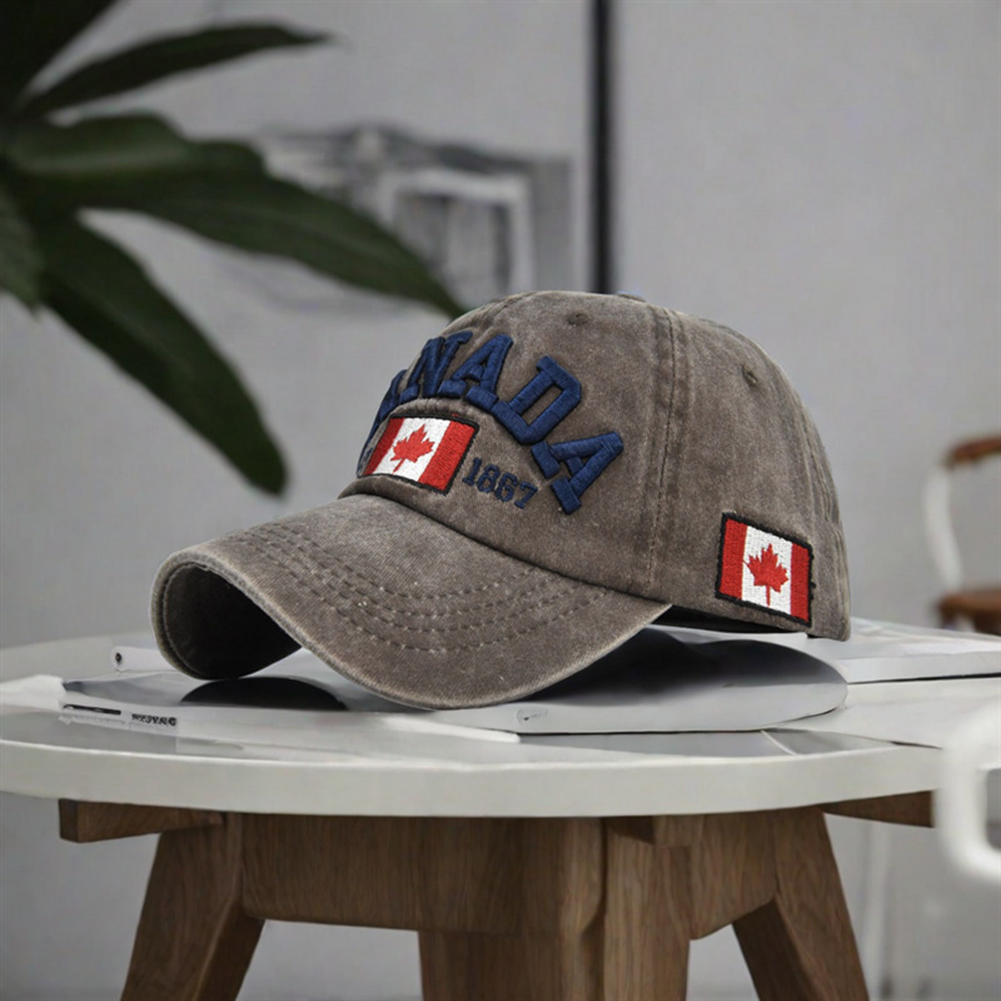 Canada Baseball Cap Maple Leaf - огляд і ціна Dad Hat Cotton