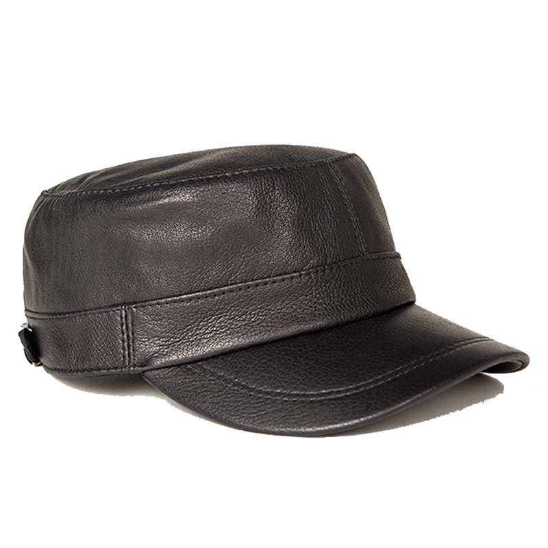 New 2026 Men Genuine Leather B - огляд і ціна Baseball Cap Structured